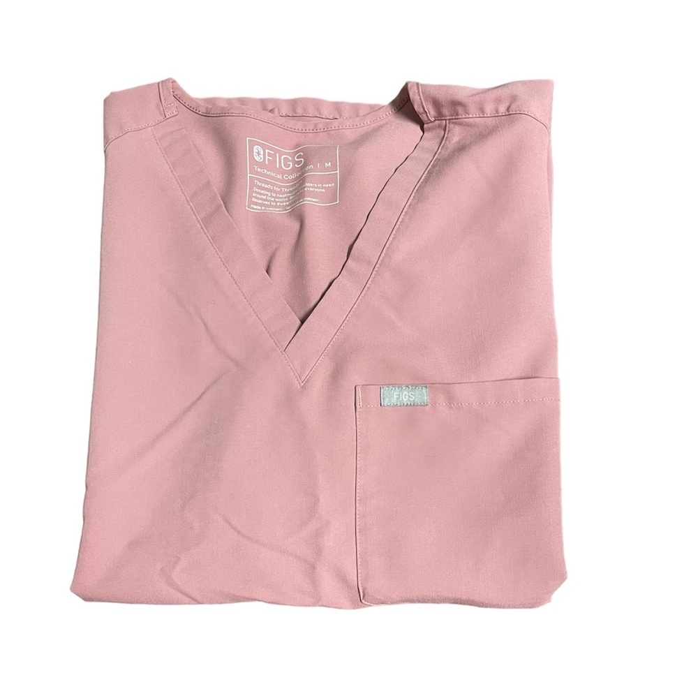 Figs Scrubs mauve